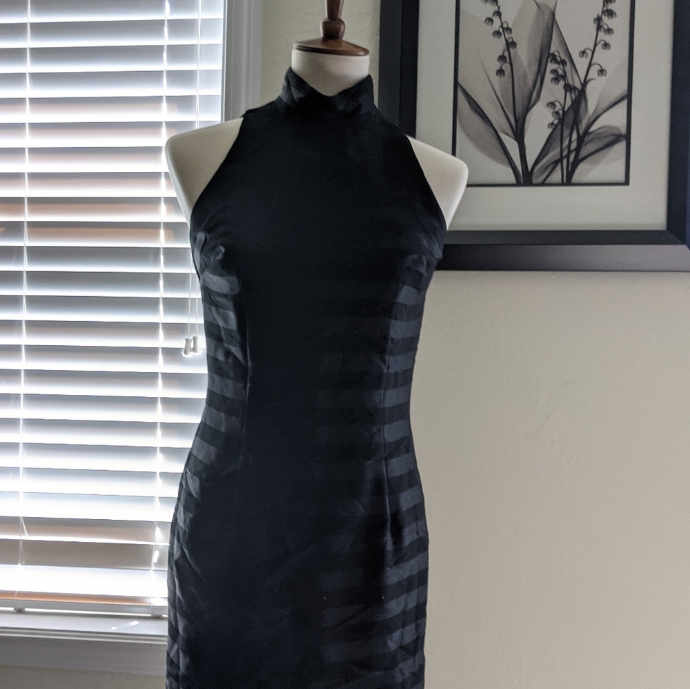 NWOT  choker halter dress by Carmen Marc Valvo